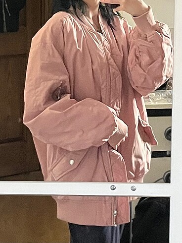 oversize bomber ceket