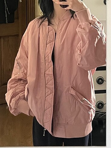 H&M oversize bomber ceket