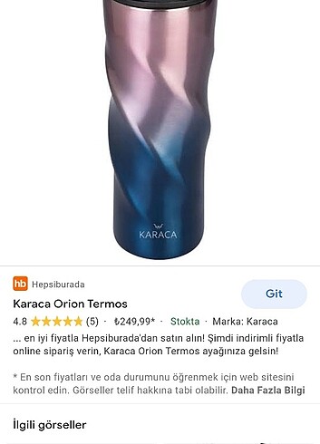 Karaca termos