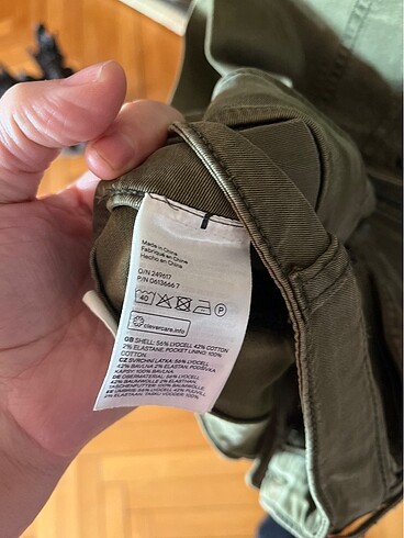 36 Beden haki Renk Pantolon