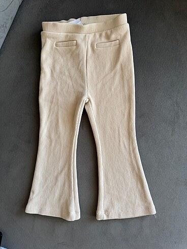 12-18 Ay Beden Flared ottoman kumaş pantolon