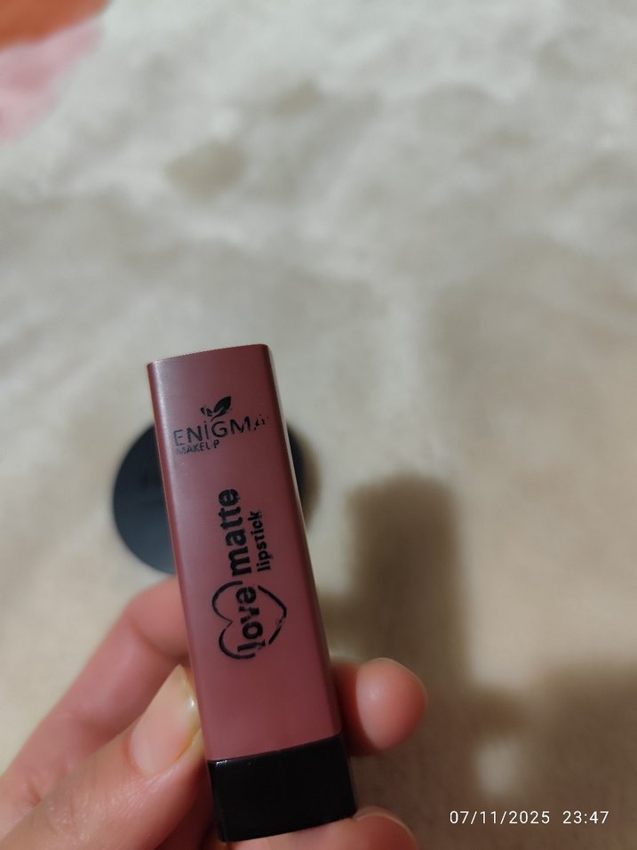 Pastel Pembe Allık ve Ruj Seti - Görsel 3