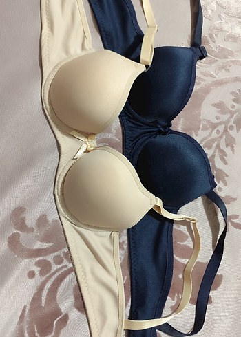 Klasik Modern Bej Sütyen - Görsel 2