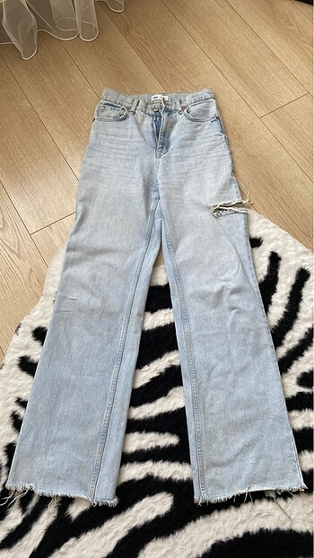 Zara açık kot jean
