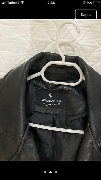 Stradivarius stradivarius deri ceket