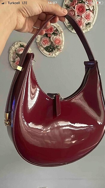 vişne kırmızısı bordo el çantası