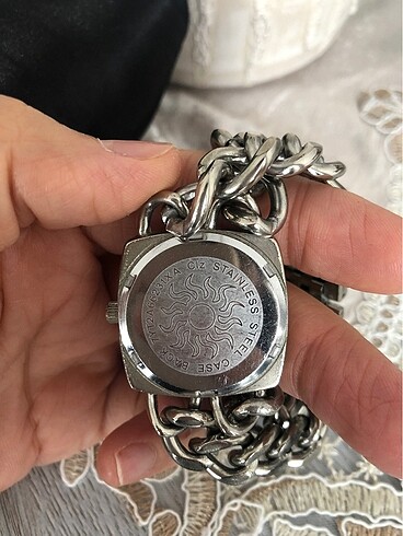  Beden Collezione gümüş renk zincirli kadın saat