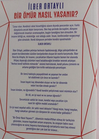 Bir Ömür Nasıl Yaşanır? - İlber Ortaylı