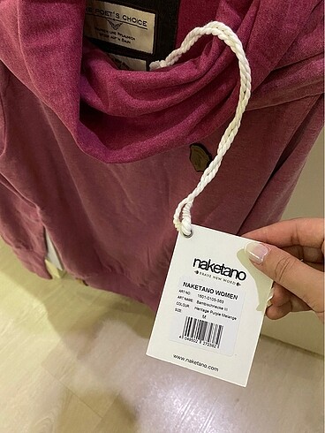 m Beden bordo Renk Naketano degaje yaka sweat