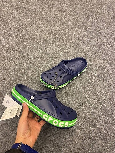 CROCS BAYABAND LACİVERT YEŞİL MODEL