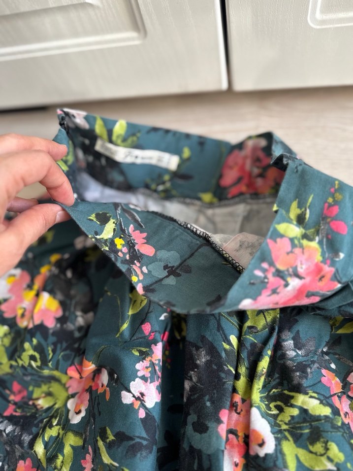 Midi Desenli Etek - Görsel 4