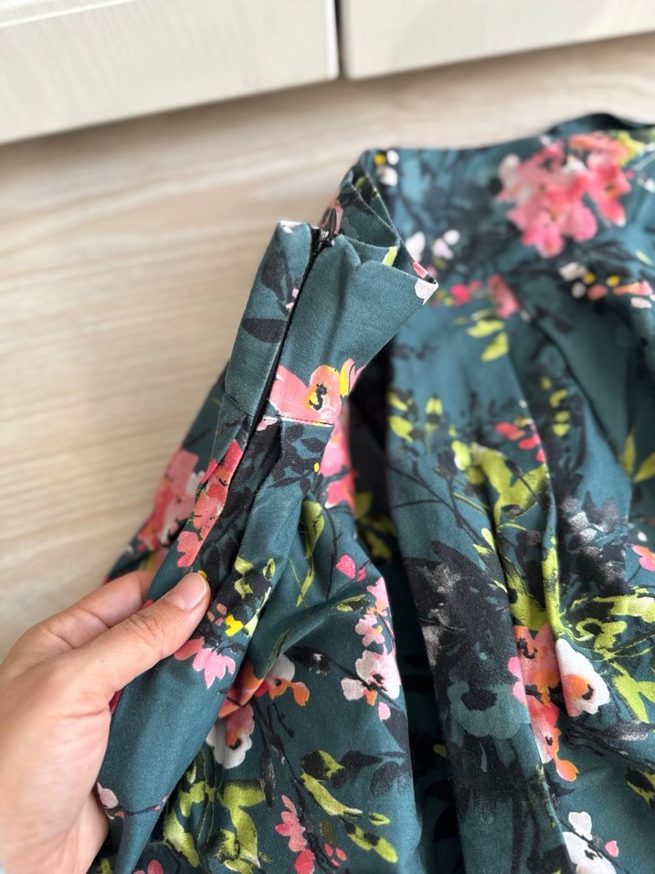 Midi Desenli Etek - Görsel 3