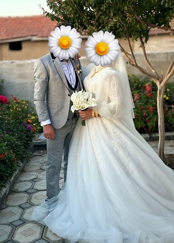 Gelinlik sıfır sayılır - Görsel 5