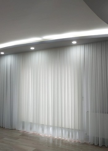 Modern Klasik Bej Perde - Görsel 6