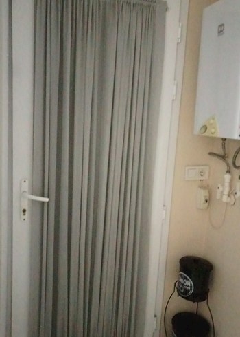 Beden gri Renk Zebra fon priz perde