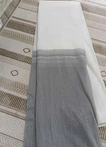 Keten iki renkli tüller - Görsel 2