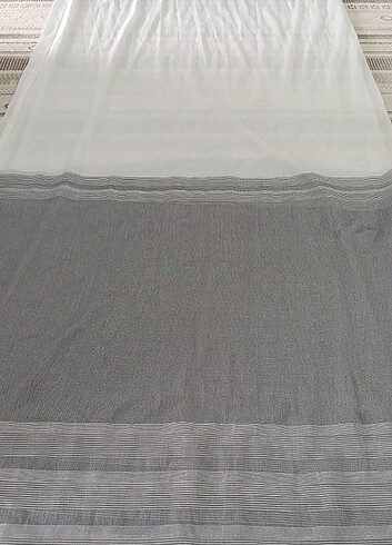 Keten iki renkli tüller - Görsel 3