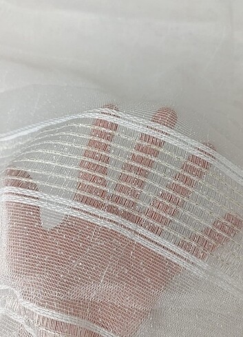 Keten iki renkli tüller - Görsel 5