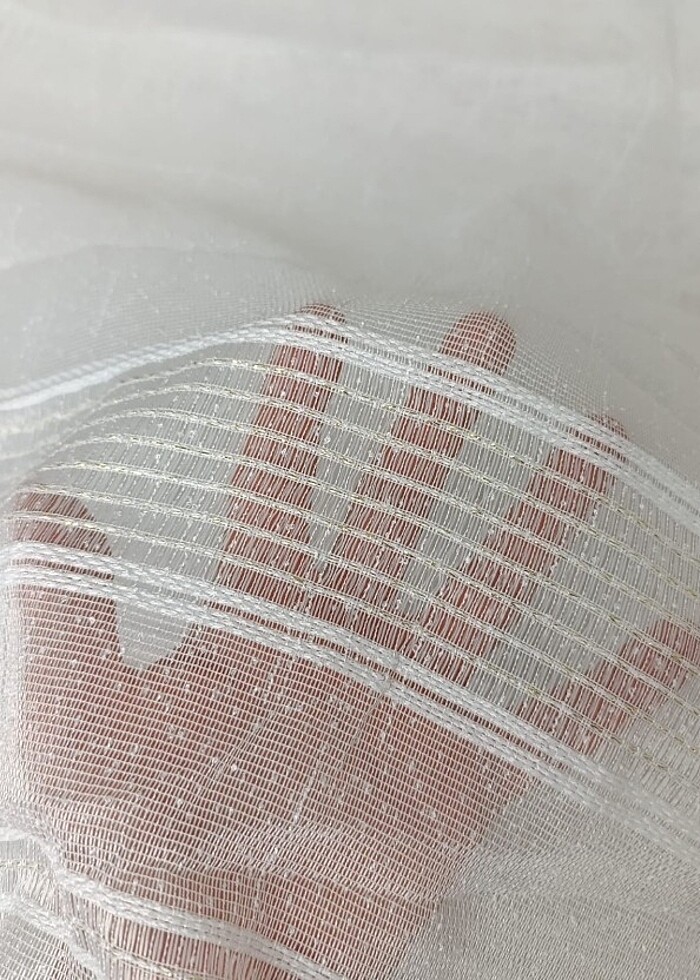 Keten iki renkli tüller - Görsel 5