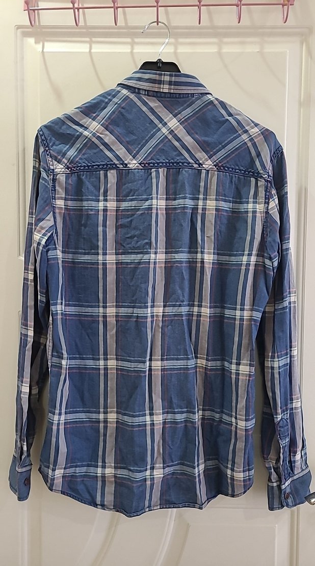 MAVİ Düğmeli Erkek Denim Gömlek - Görsel 4