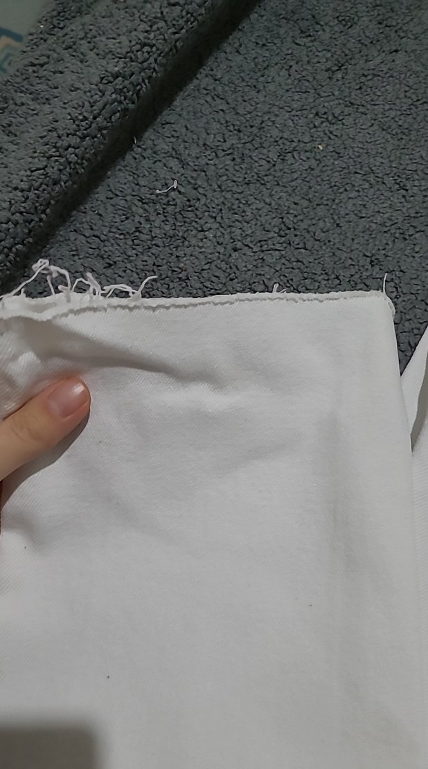 Zara Beyaz Regular Fit Midi Kadın Kot Pantolon - Görsel 3