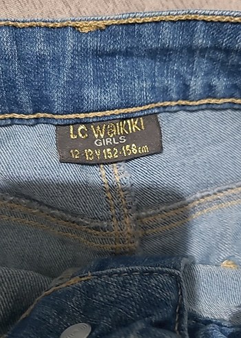 Kadın Mavi Midi Kot Şort - Görsel 3