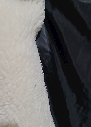 Bej Kadın Midi Peluş Kaban - Görsel 6