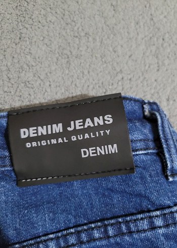 Erkek Lacivert Denim Regular Fit Jean - Görsel 5