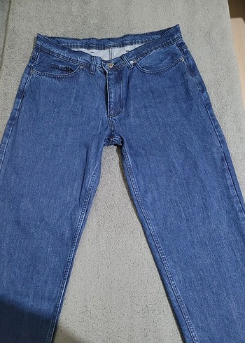 Erkek Lacivert Denim Regular Fit Jean - Görsel 2