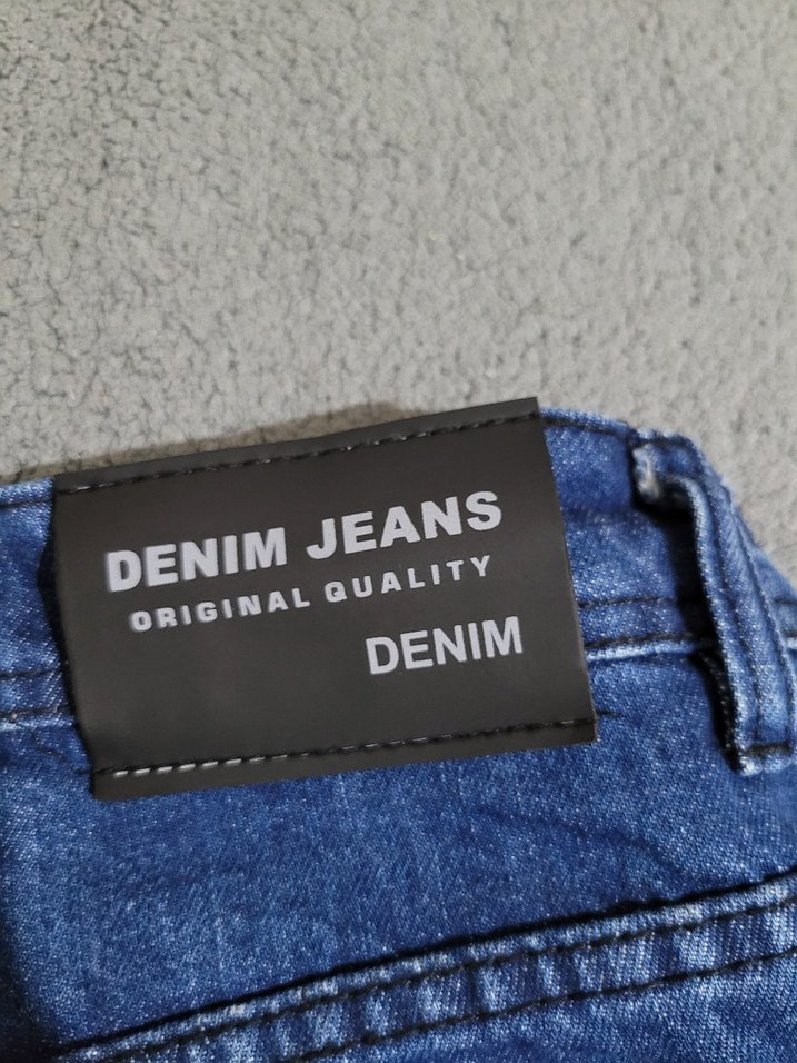 Erkek Lacivert Denim Regular Fit Jean - Görsel 5