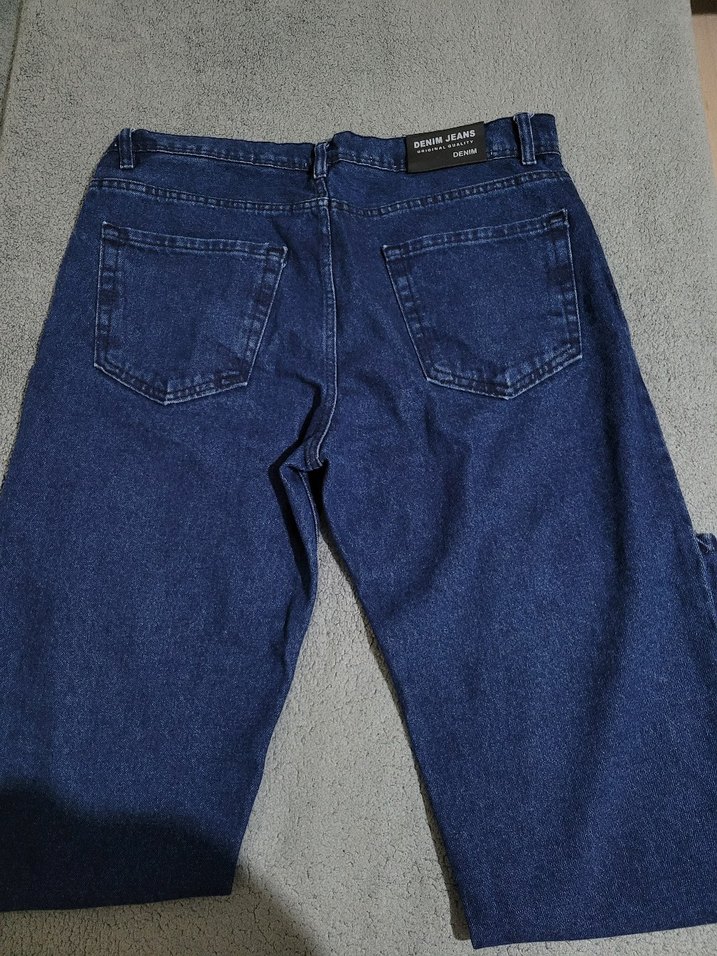Lacivert Erkek Regular Fit Denim Jean - Görsel 4