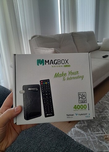 Magbox uydu alıcı 