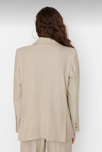 36 Beden camel Renk Blazer ceket