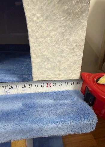 Mavi Renkli Kediler İçin Tırmanma Evi - Görsel 4