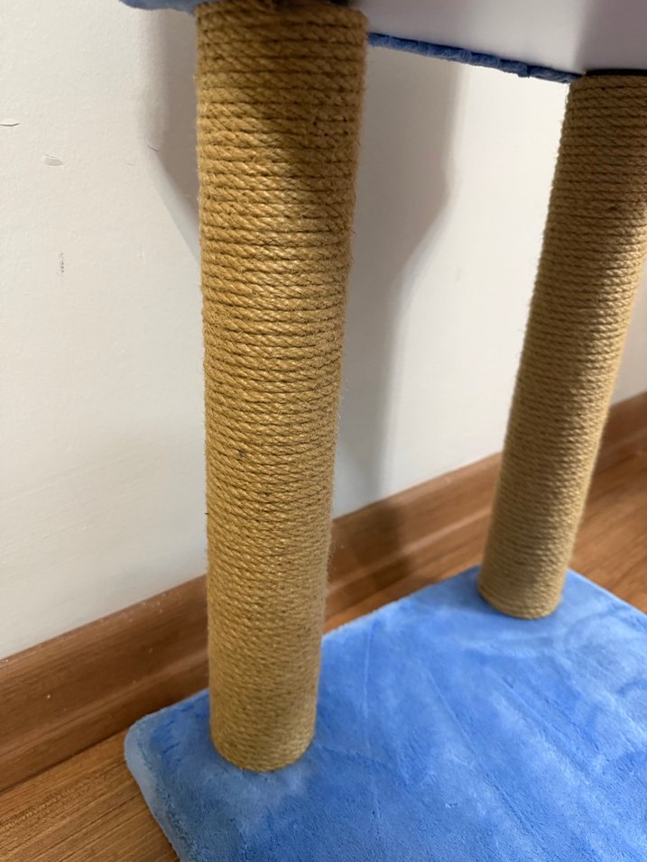 Mavi Renkli Kediler İçin Tırmanma Evi - Görsel 3