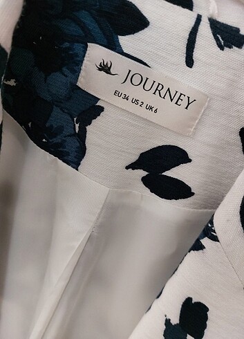 xs Beden beyaz Renk Journey blazer ceket