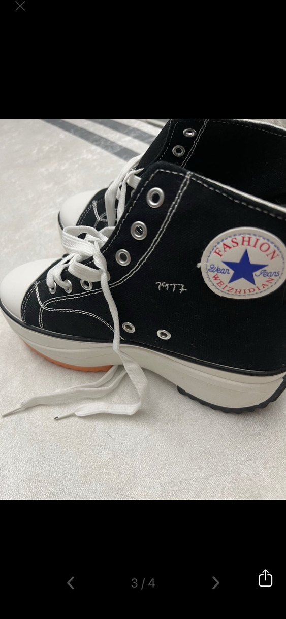 Yüksek tabanlı ckma converse - Görsel 3