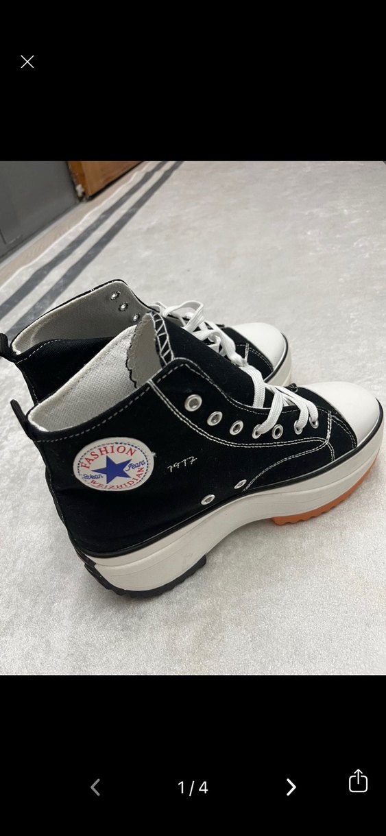 Yüksek tabanlı ckma converse - Görsel 2