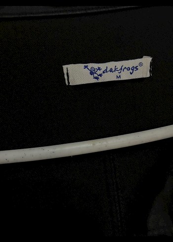 Deri görünümlü kısa siyah kot ceket - Görsel 4