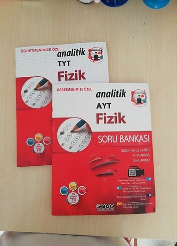 Tyt ayt fizik soru bankası merkez yayınları 