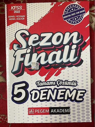 Pegem kpss deneme