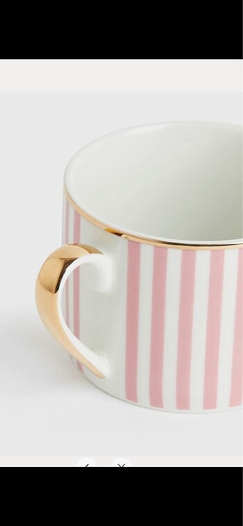 H&M Home 1 adet pembe H&M sıfır etiketli kupa, son fiyat