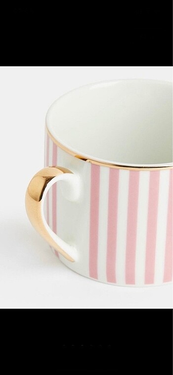H&M Home 1 adet pembe H&M sıfır etiketli kupa
