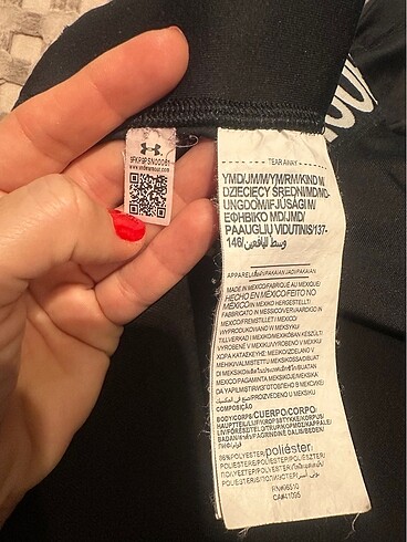 11-12 Yaş Beden siyah Renk UNDER ARMOUR TAYT KIZ ÇOCUK