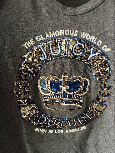 xs Beden gri Renk JUİCY COUTURE TSHİRT
