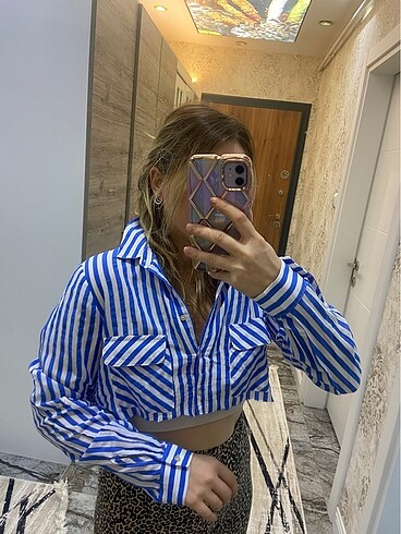 Diğer Crop gömlek
