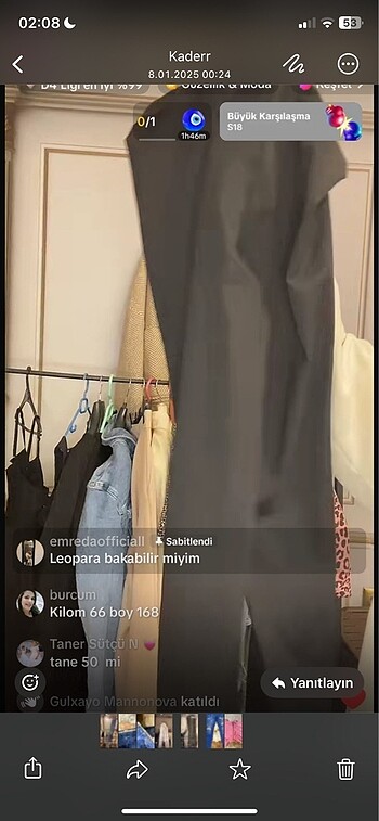 m Beden Üçlü