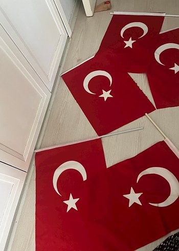 Türk Bayrağı Seti, 5 Parça