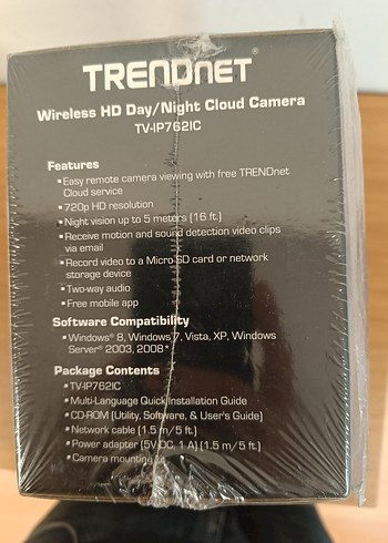 Bebek Kamerası Trendnet TV-IP762IC kablosuz Gece/Gündüz - Görsel 7