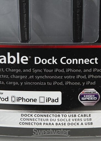 MONSTER iPod iPhone iPad Hızlı Şarj Kablosu - Görsel 5